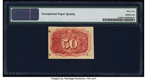 image for: Fr. 1320 50¢ Second Issue PMG Uncirculated 62 EPQ....
