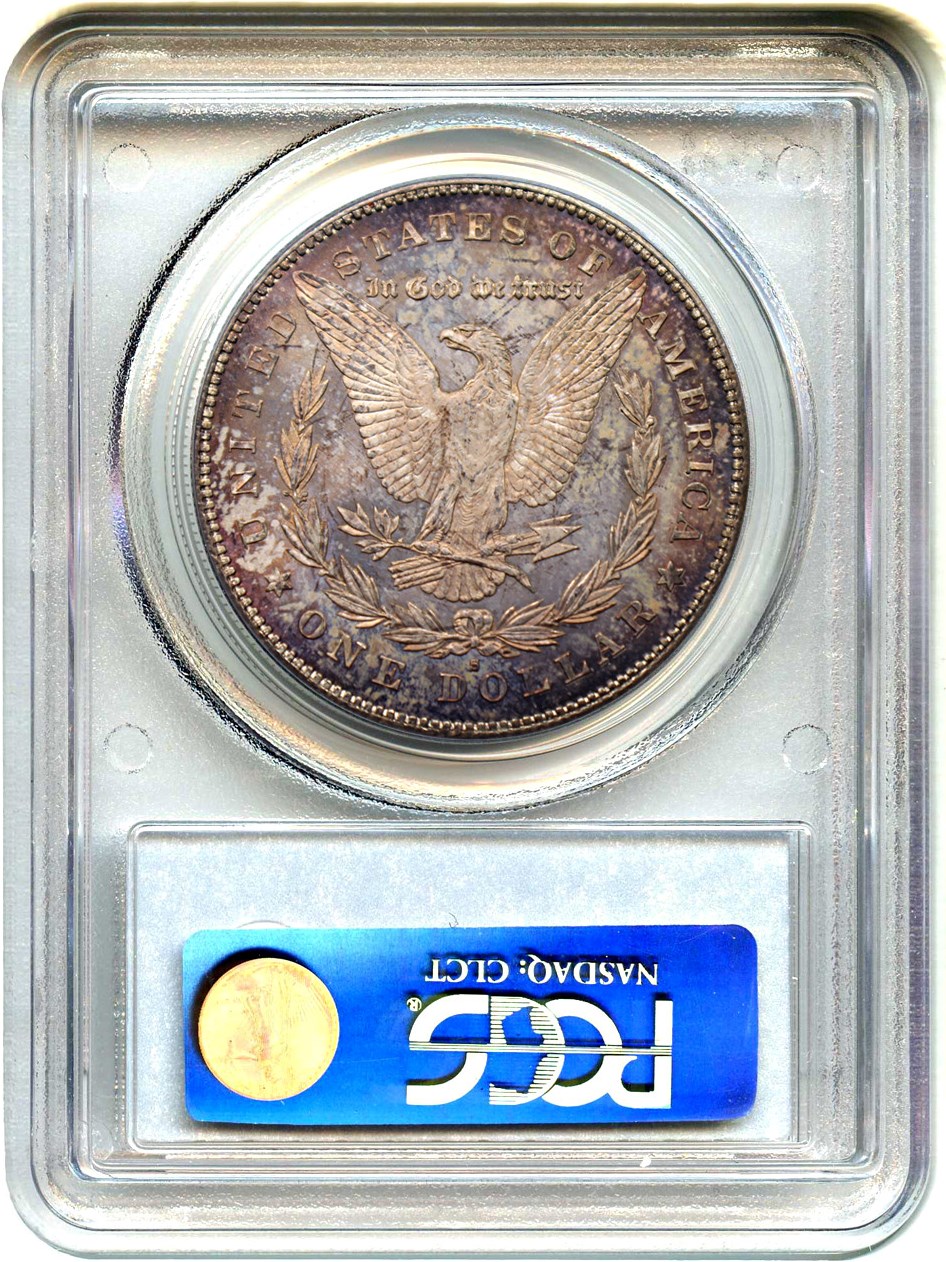 image for: 1879-S $1 PCGS/CAC MS63 (VAM-52  Reverse of 1878  Top 100 VAM)