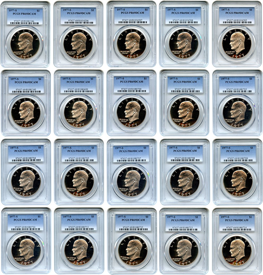 1977-S $1  Clad PR DCAM PR69 DCAM thumbnail 11
