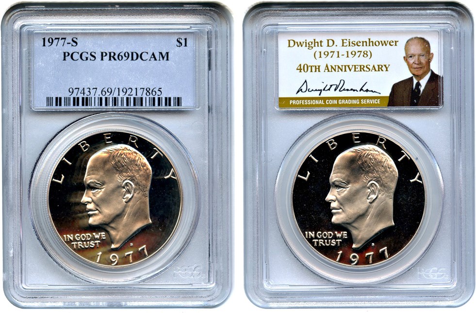 1977-S $1  Clad PR DCAM PR69 DCAM thumbnail 15