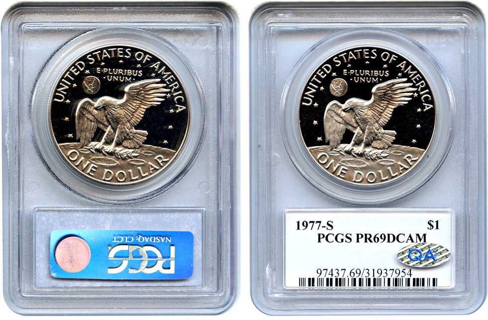 1977-S $1  Clad PR DCAM PR69 DCAM thumbnail 16