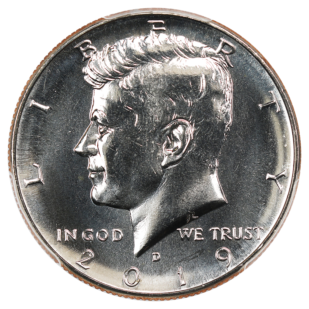image for: 2019-D 50c PCGS MS67 PL ex: D.L. Hansen