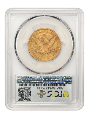 image for: 1879-O $10 PCGS AU58 ex: D.L. Hansen