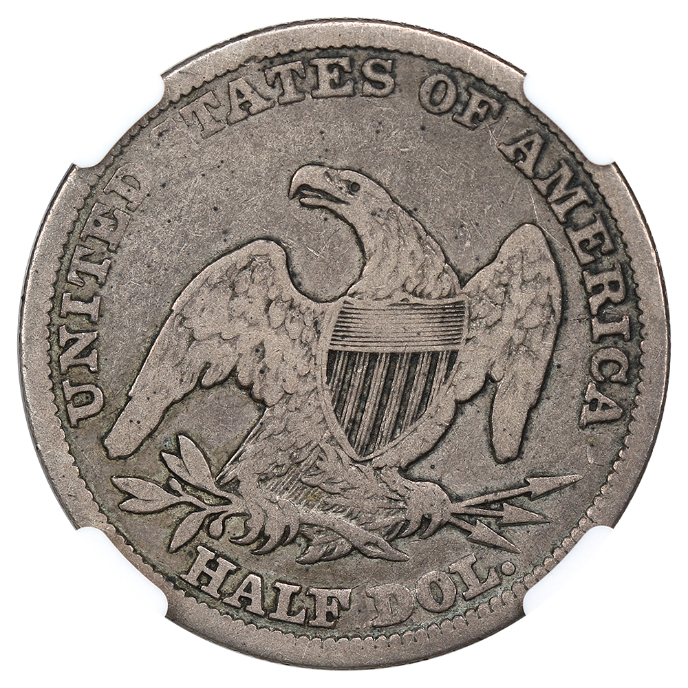 1838 50c Reeded Edge F12 thumbnail 11