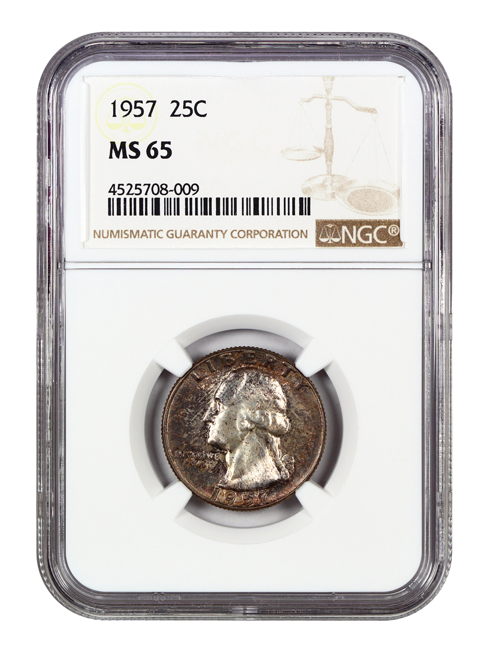 1957 25c XF40 thumbnail 24