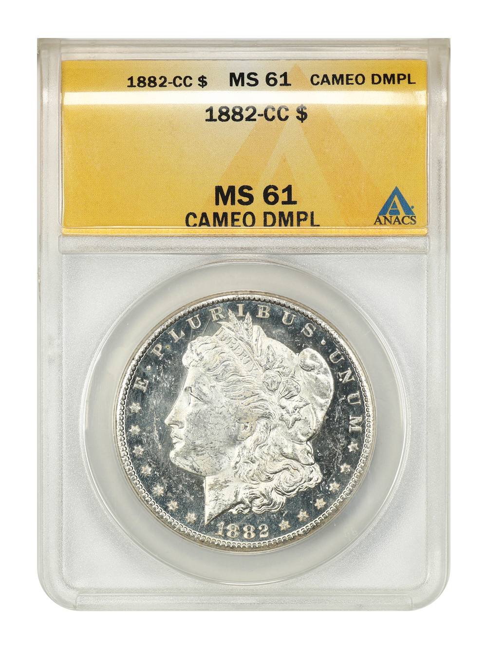 1882-CC $1  MS DMPL MS61 DMPL thumbnail 3
