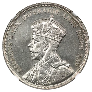 image for: Canada: 1935 $1 NGC UNC Details (Cleaned)