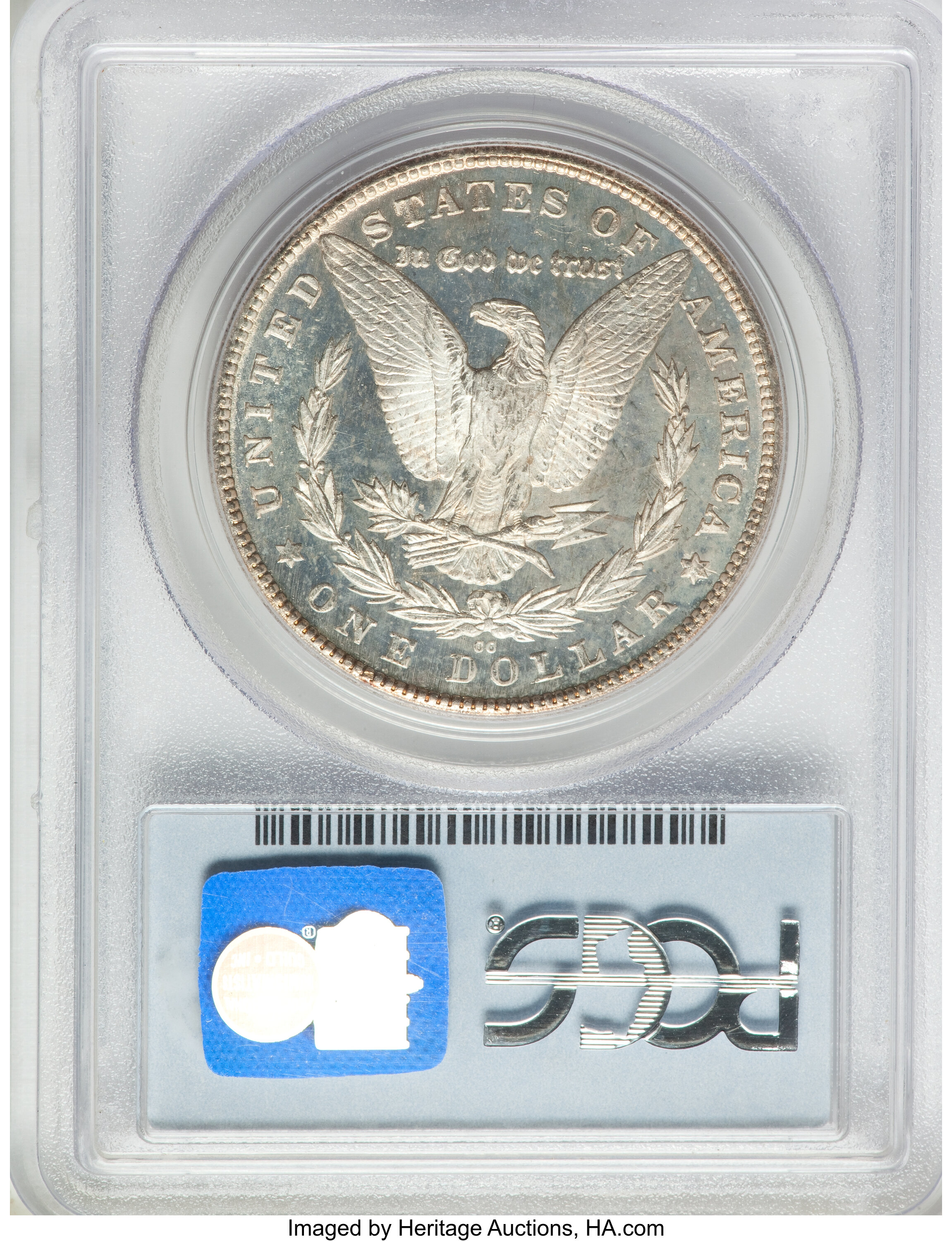 1880-CC $1  8/Low 7 MS DMPL MS63 DMPL thumbnail 2