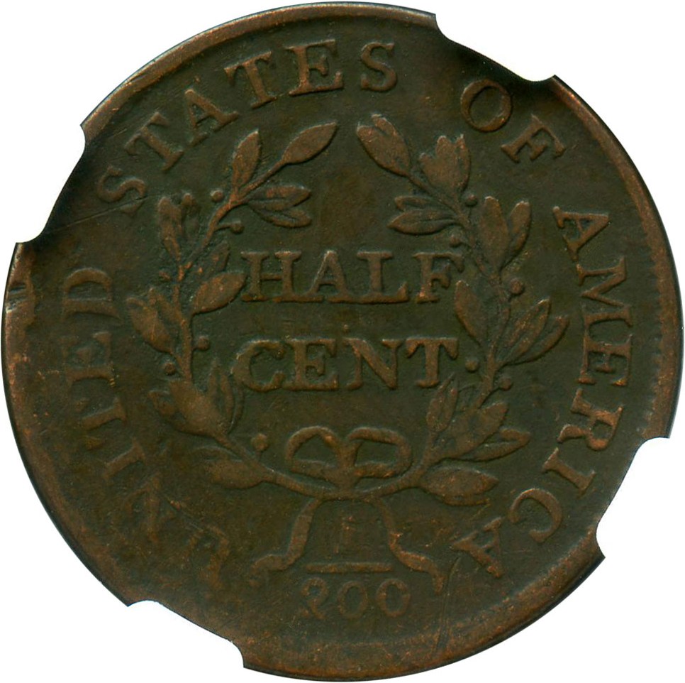1804 1/2c Plain 4, Stems MS BN AG3 BN thumbnail 18