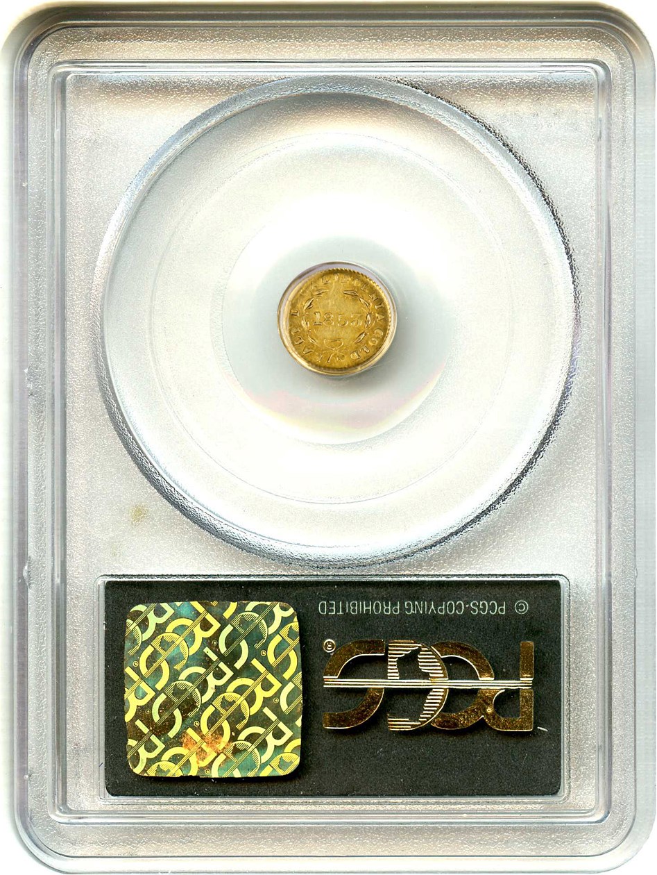 image for: 1853 Cal. Gold 50c PCGS AU58 (BG-415  OGH)