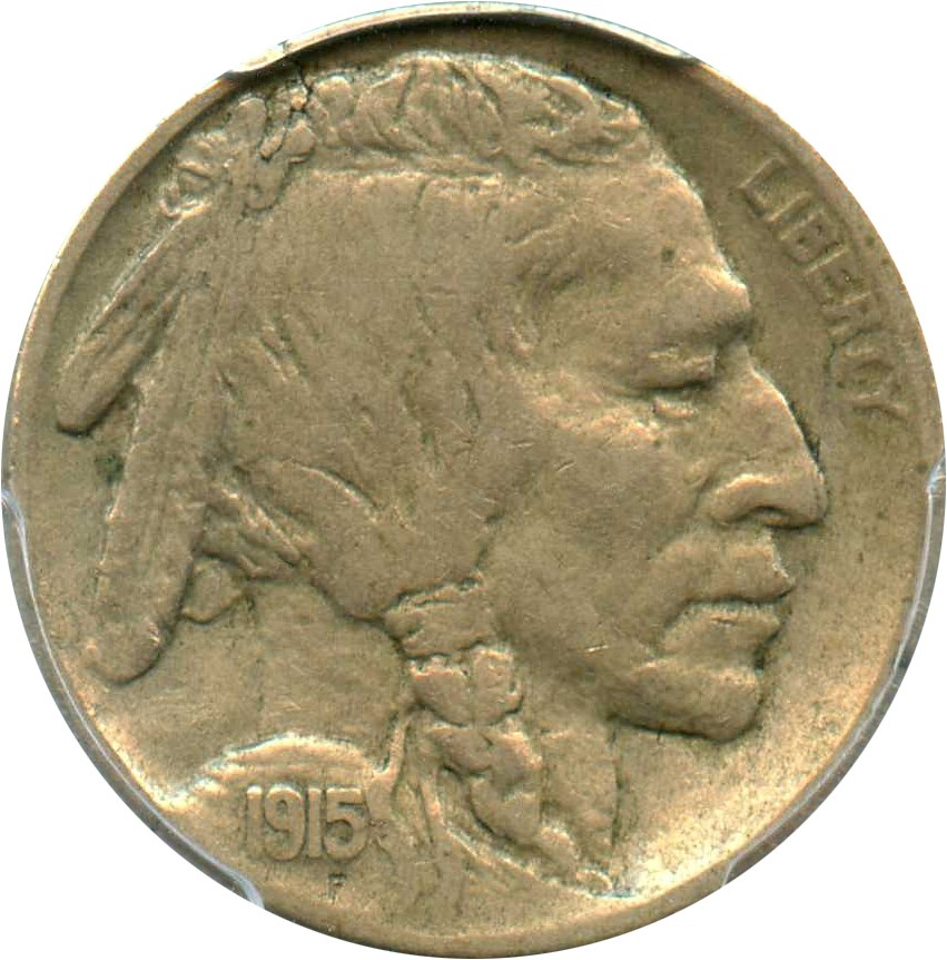 1915-D 5c PCGS VF25
