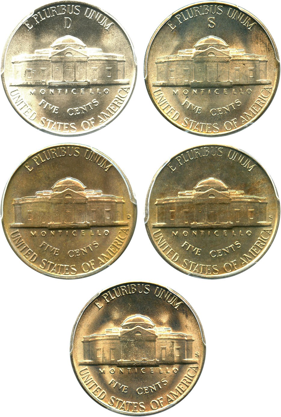 1945-D 5c Silver MS65 CAC thumbnail 14