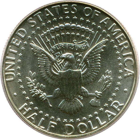 image for: 1991-D 50c PCGS MS64