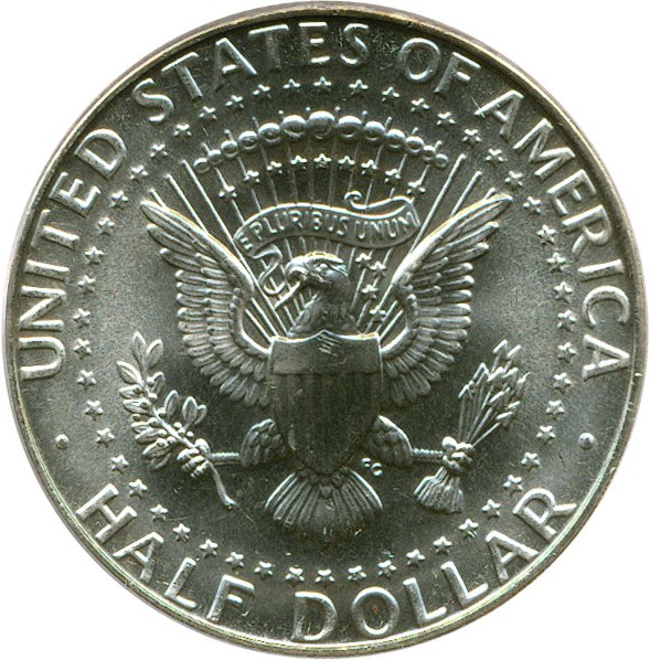 image for: 1992-D 50c PCGS MS66