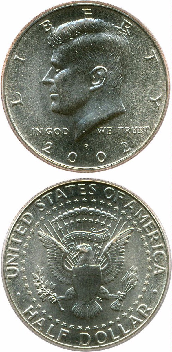 image for: 2002-P 50c PCGS MS67