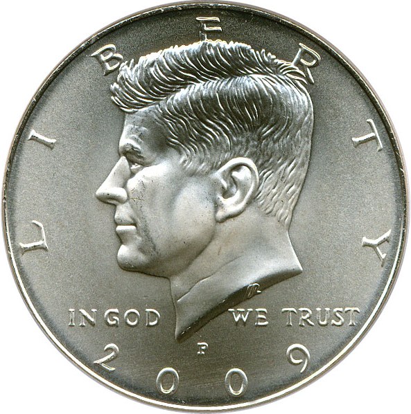 image for: 2009-P 50c PCGS SP68 (Satin Finish)