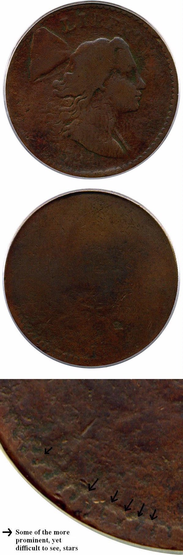 image for: 1794 Starred Reverse 1c PCGS/CAC Fair-2