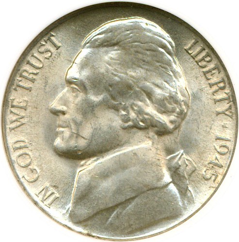 1945-D 5c Silver F15 thumbnail 16