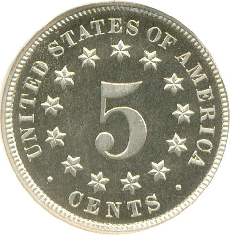 image for: 1881 5c  NGC Proof 66 Ultra Cameo