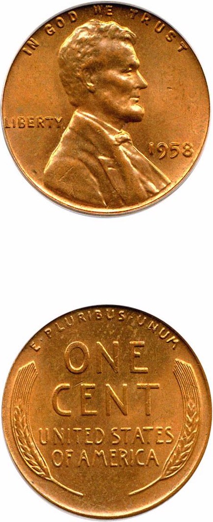 1958 1c MS RD MS64 RD thumbnail 16