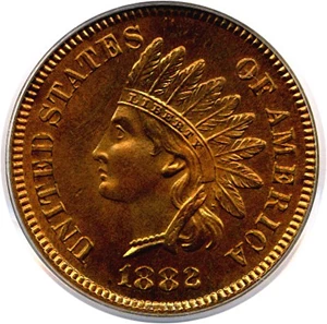 image for: 1882 1c PCGS/CAC Proof 65 RD