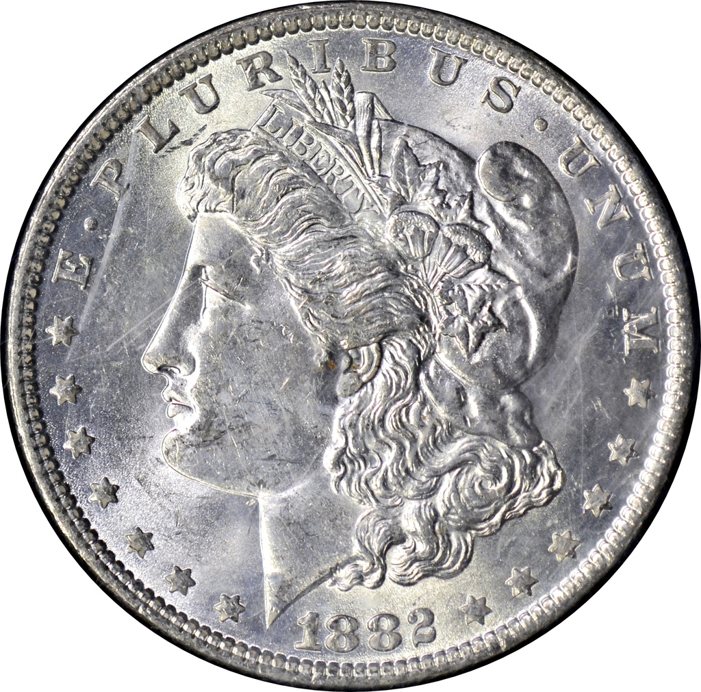 image for: 1882-O MORGAN DOLLAR - GSA HOLDER - SCARCE