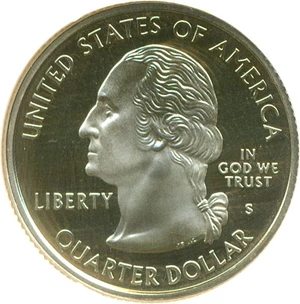 image for: 2000-S 25c South Carolina NGC Proof 69 UCameo