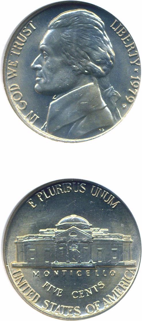 image for: 1979-D 5c  NGC MS66 