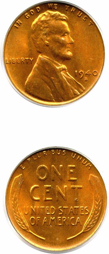 1940-S 1c MS RD MS65 RD CAC thumbnail 14