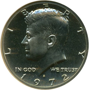 image for: 1972-S 50c NGC Proof 69