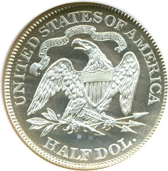 image for: 1885 50c  NGC Proof 65 UCameo