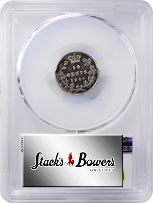 image for: CANADA. 10 Cents, 1888. London Mint. Victoria. PCGS VF-35.