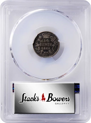 image for: CANADA. Trio of 10 Cents (3 Pieces), 1874-90. Heaton Mint. Victoria. All PCGS Certified.