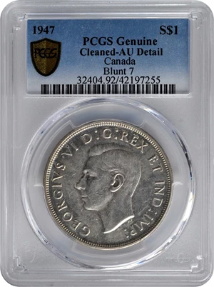 image for: CANADA. Trio of Dollars (3 Pieces), 1938-47. Ottawa Mint. George VI. All PCGS Certified.
