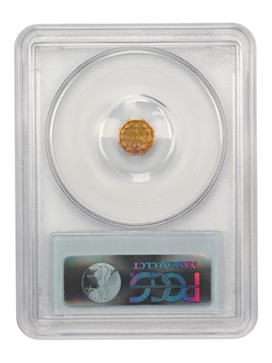 image for: 1870 Cal. Gold 25c PCGS AU55 (BG-763)