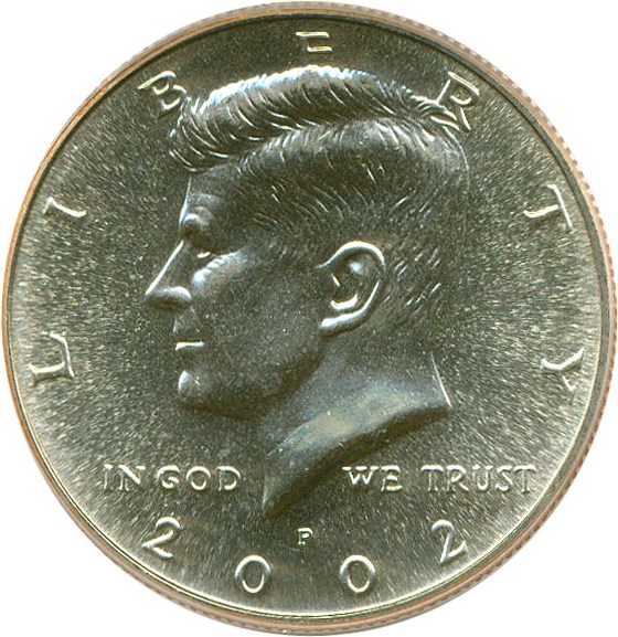 image for: 2002-P 50c  PCGS MS67 