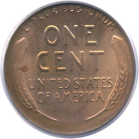 1933-D 1c MS RD MS63 RD CAC thumbnail 2