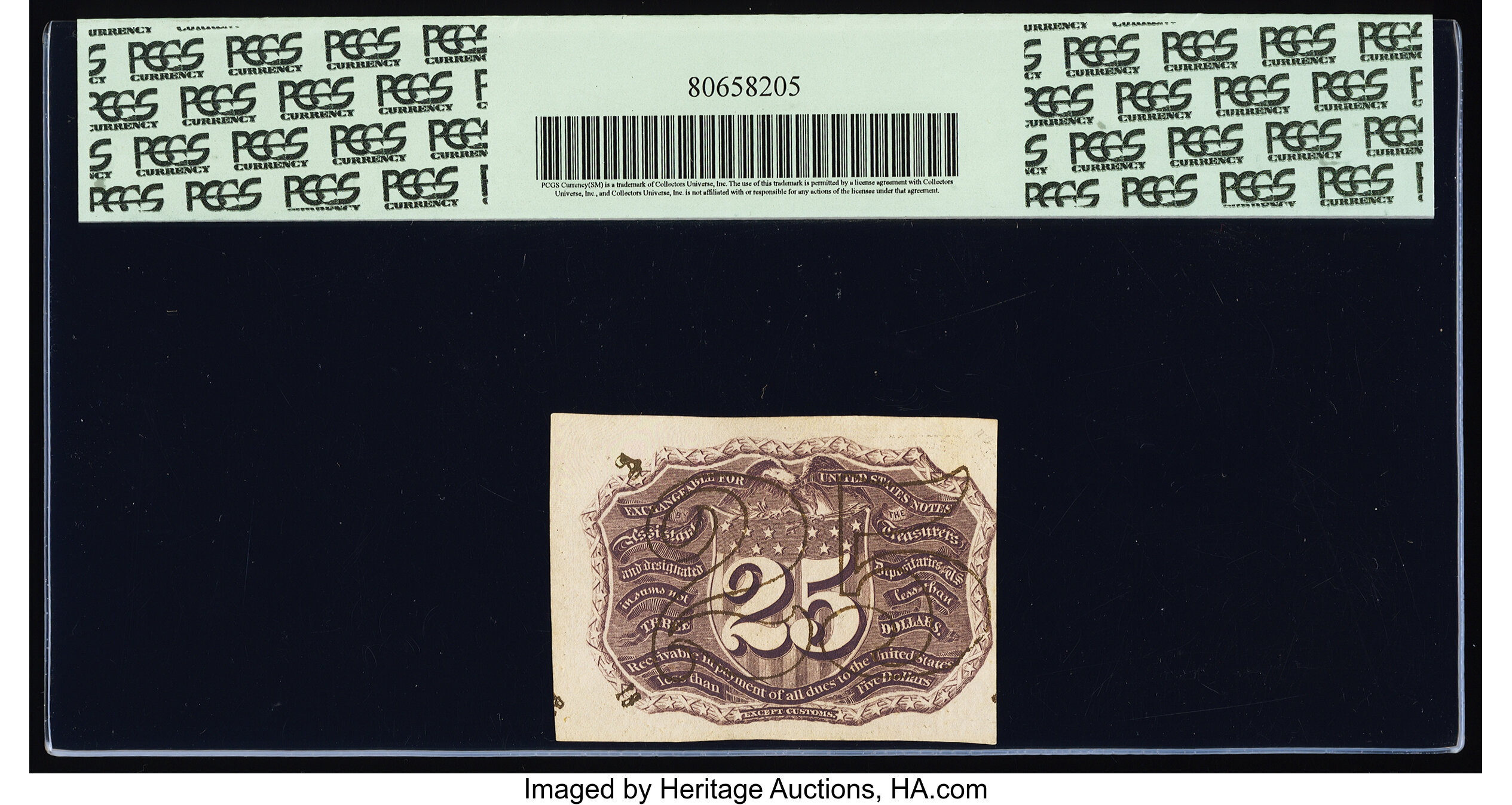 image for: Fr. 1285 25¢ Second Issue PCGS Choice New 63....