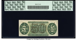 image for: Fr. 1363 50¢ Third Issue Justice PCGS Choice About New 55....