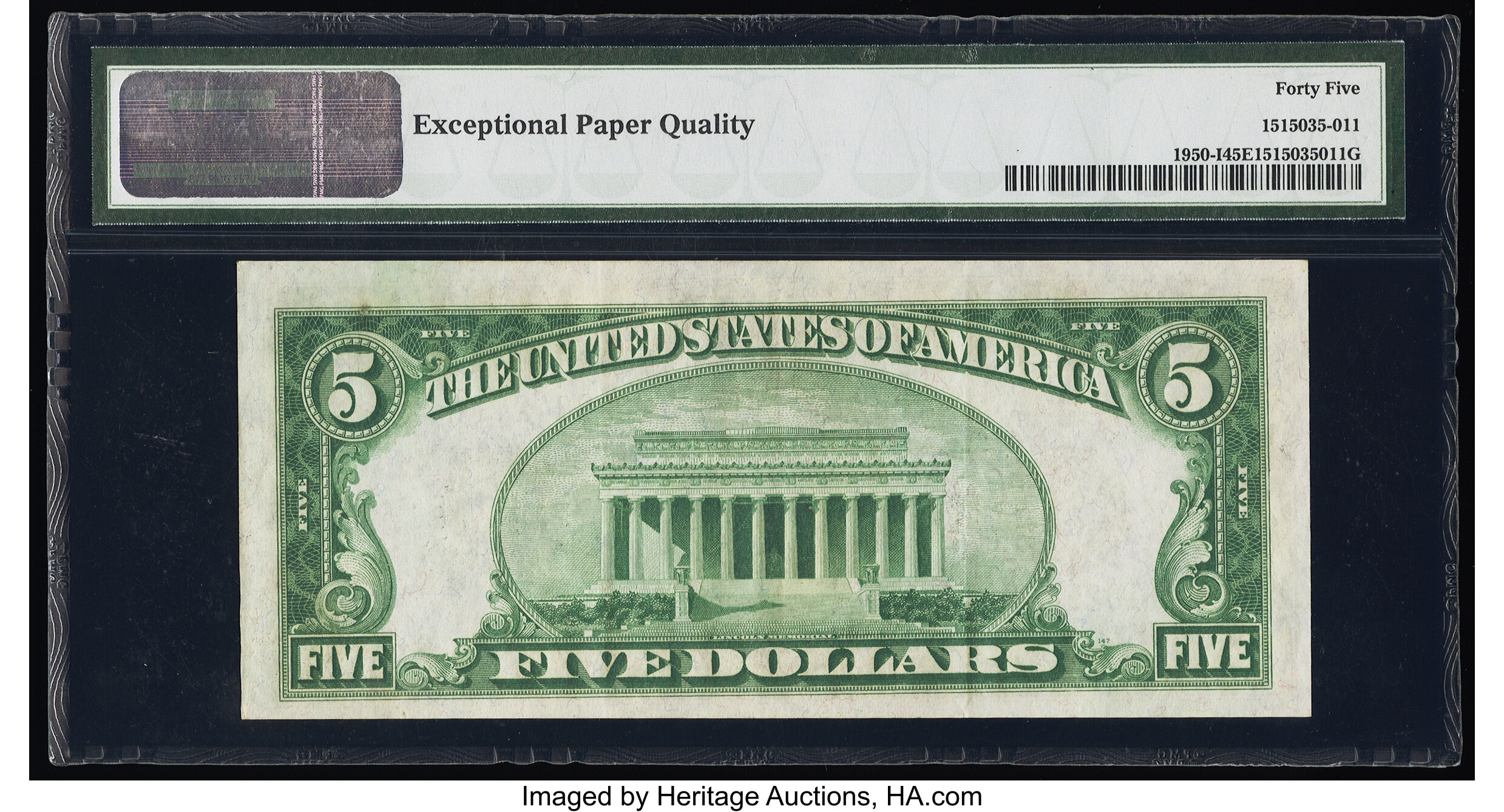 image for: Fr. 1950-I $5 1928 Federal Reserve Note. PMG Choice Extremely Fine 45 EPQ....