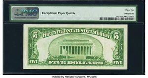 image for: Fr. 1951-I $5 1928A Federal Reserve Note. PMG Choice Very Fine 35 EPQ....
