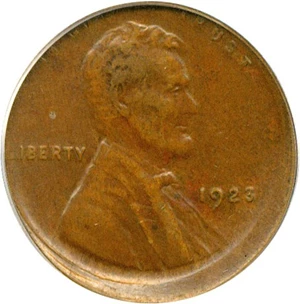 image for: 1923 1c PCGS XF45 BN - Uncentered Broadstrike