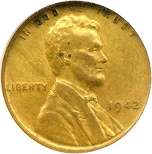 image for: 1942 1c NGC XF40 - On a 83% Copper 17% Zinc Planchet/3.31 GR
