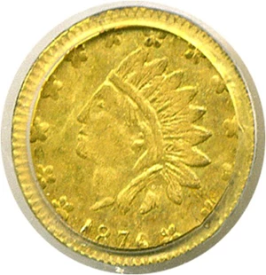 image for: 1876 50c BG-1038 PCGS MS62