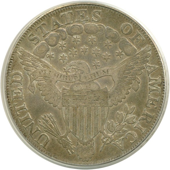 image for: 1802 $1 Wide Date PCGS/CAC VF35