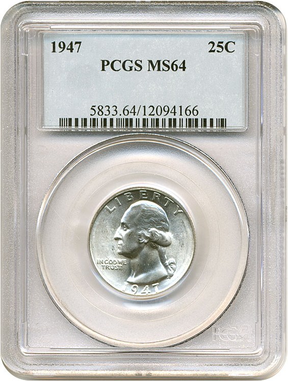 1947 25c VF35 thumbnail 9