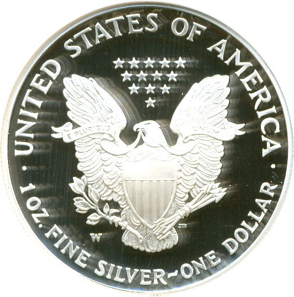 2006-W $1  Silver Eagle PR DCAM PR68 DCAM CAC thumbnail 4