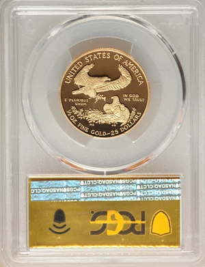 image for: 2010-W $25 Half-Ounce Gold Eagle PR70 Deep Cameo PCGS. PCGS Population: (978). NGC Census: (1033). CDN: $1,243.80. Whsle. B...