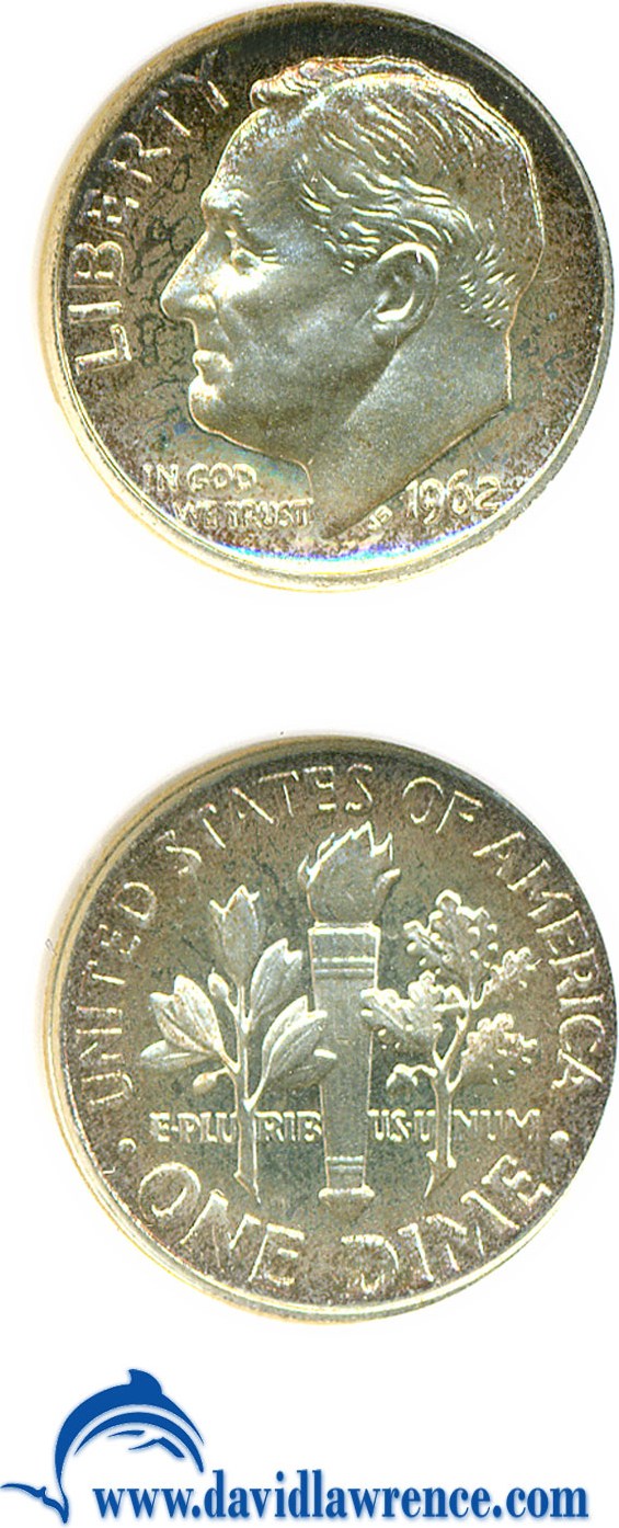 image for: 1962 10c  NGC Proof 68 Cameo