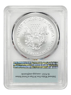 image for: 2019-W Silver Eagle $1 PCGS SP70 (Burnished First Strike)